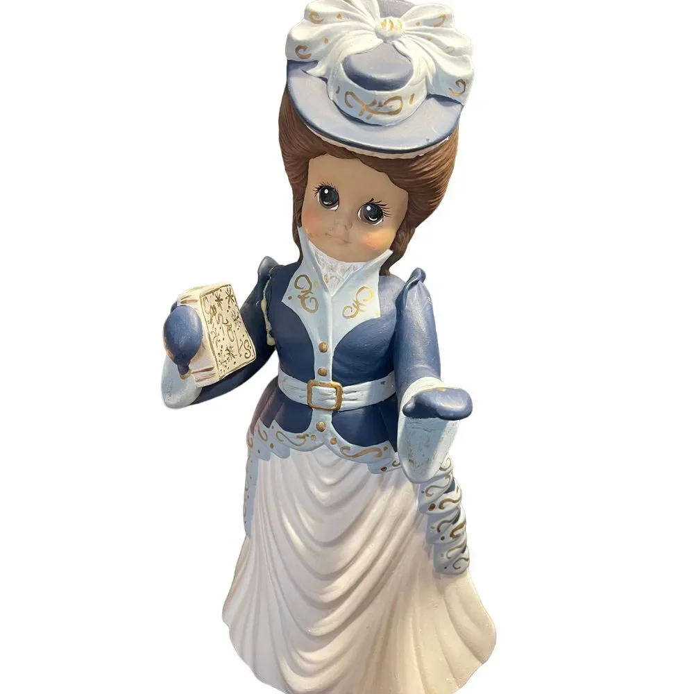 Vintage Victorian Style Porcelain Figurine‎ Set - Lady and Gentleman @J